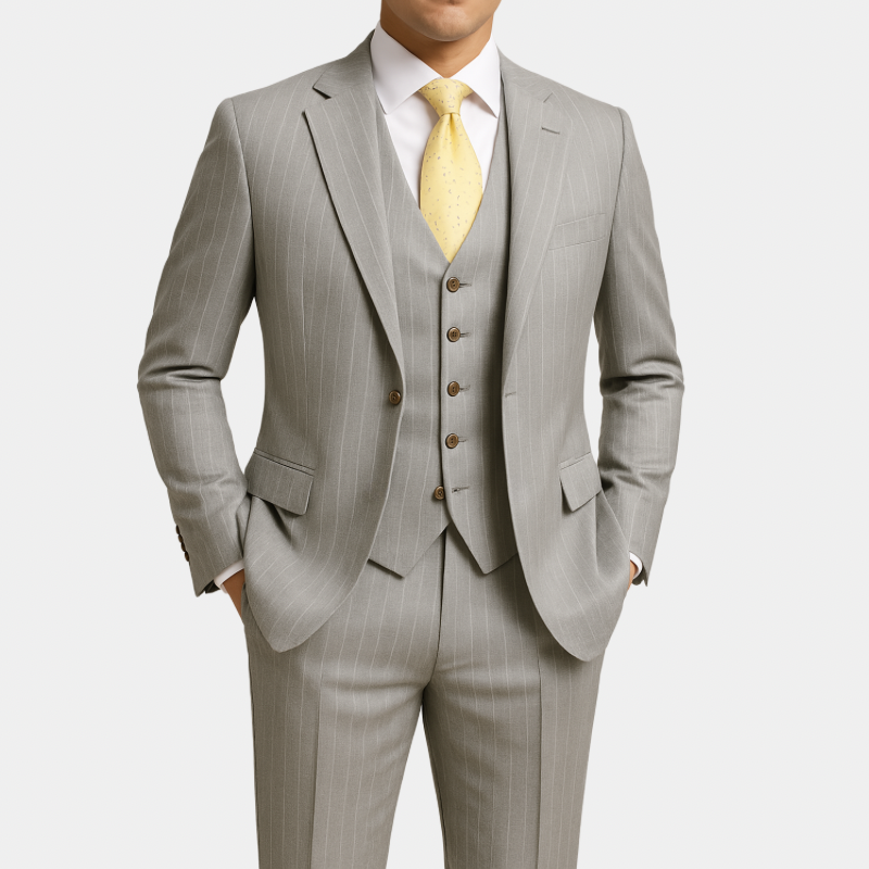 Costume trois pièces Gris Gentleman