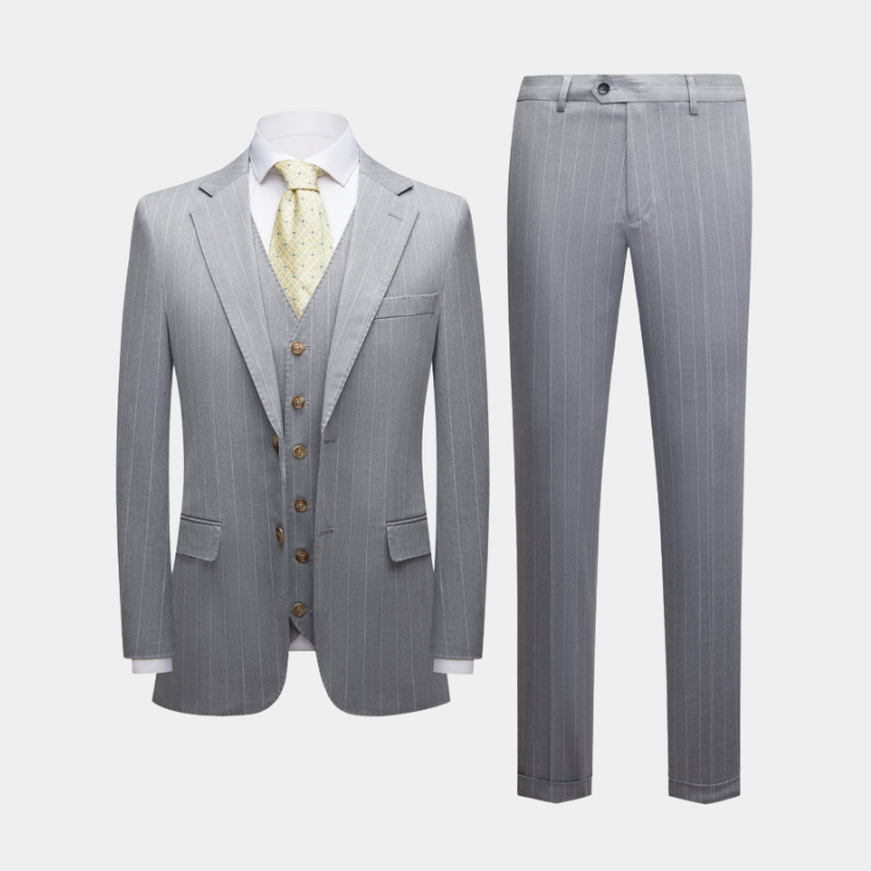 Costume trois pièces Gris Gentleman