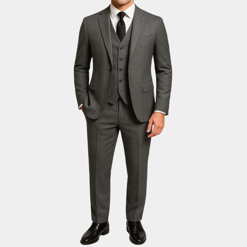 Costume Trois Pièces Gris Shelby-Héritage